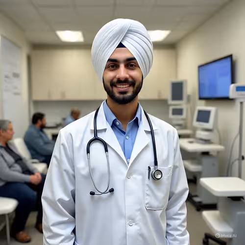 First Sikh Doctor in Yuba City 4 A young Dr Sikh ophthalmologiest