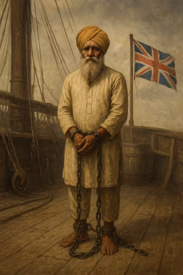 Famous Sikhs in Singapore 1 Bhai Maharaj Singh in Singapore 1850
