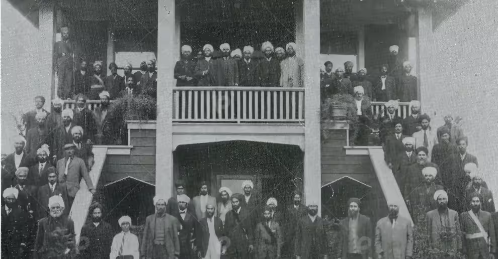 Sikhs in China 2 Stockton gurdwara 1916. The Ghadar Movement