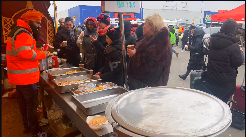 Khalsa Aid-Poland-Ukraine border