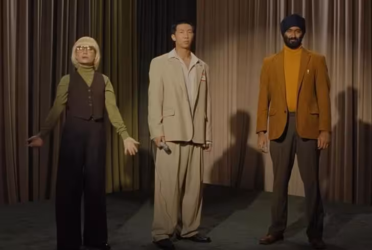 A scene from BTS leader RM's Music