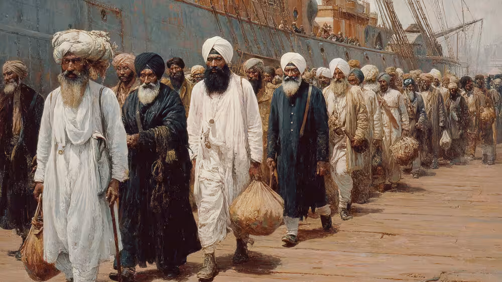 Sikh migration to Africa began in the late 19th century under British colonial rule.